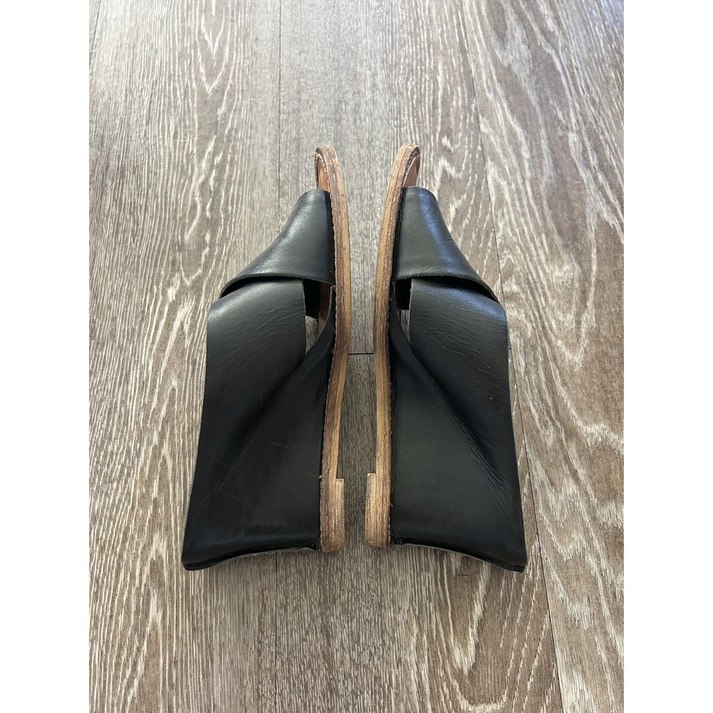 Matisse Habitual Leather Wedge Sandal Coastal Luxury